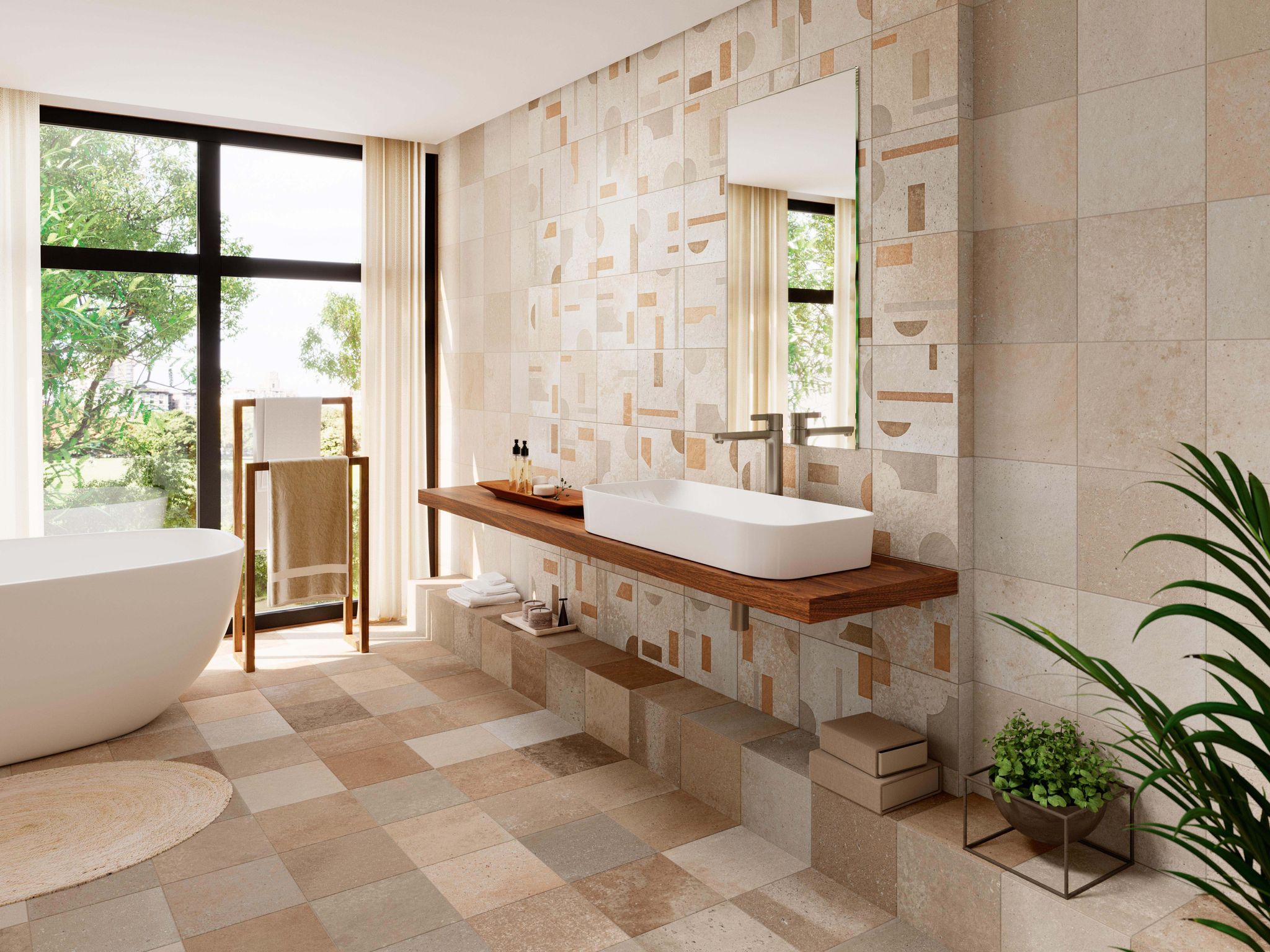 ADAGIO_TAUPE_BONE_ELEMENT_BONE_25X25_BATH | Codicer
